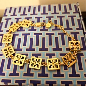 Gold plated bracelet by TB